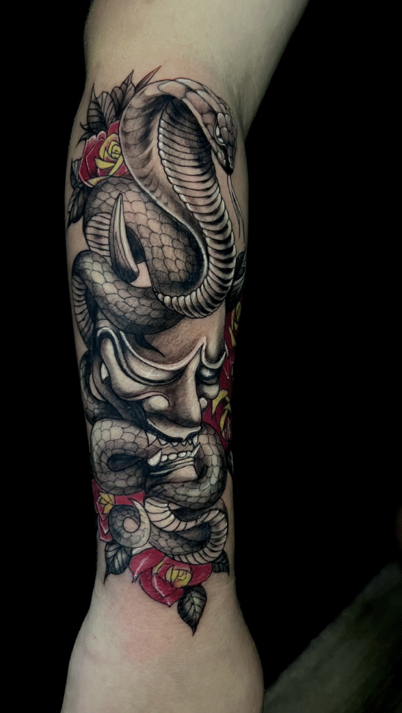Japanese tattoo in bali