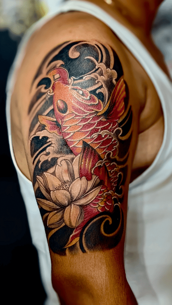 Japanese tattoo in bali