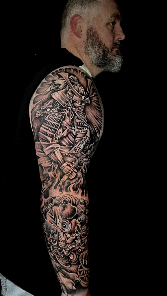 Japanese tattoo in bali