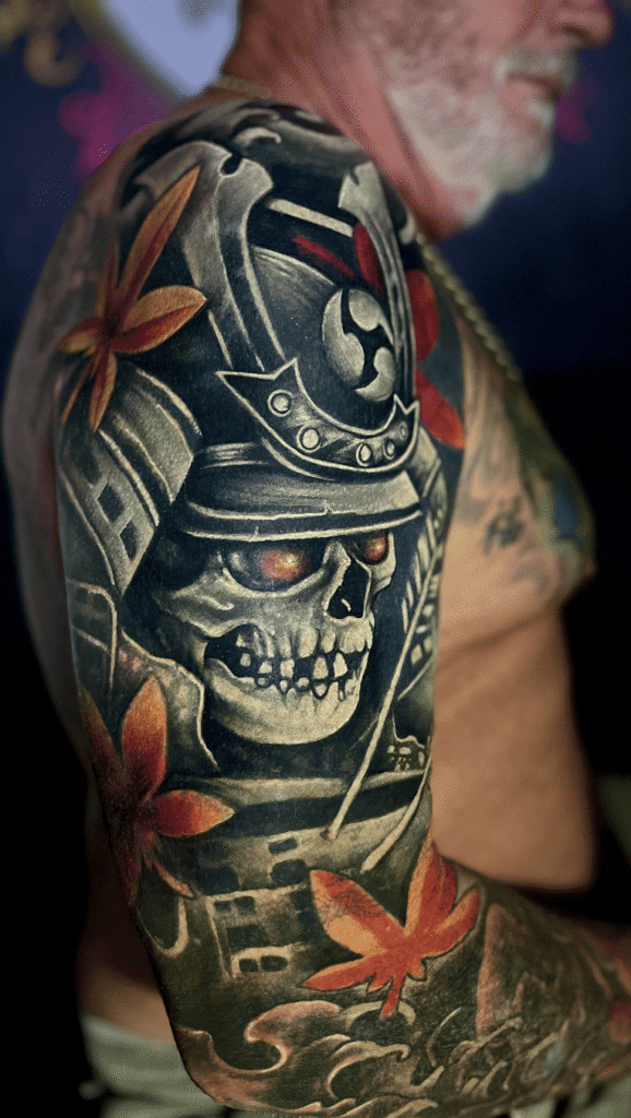 Japanese tattoo in bali