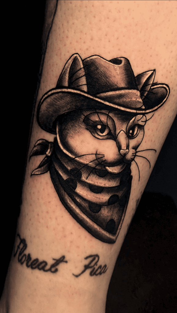 cartoon tattoo in bali