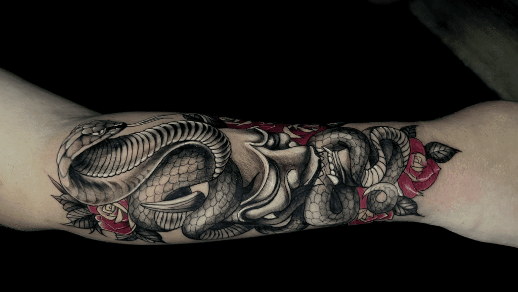 Japanese tattoo in bali