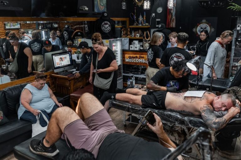 Situation of MR Dolphin Tattoo on Jalan Melasti in Kuta, Bali